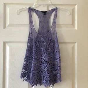 Beach/pool tank top cover up